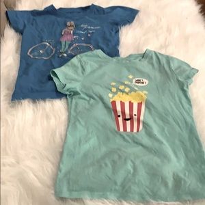 Girls graphic tops
